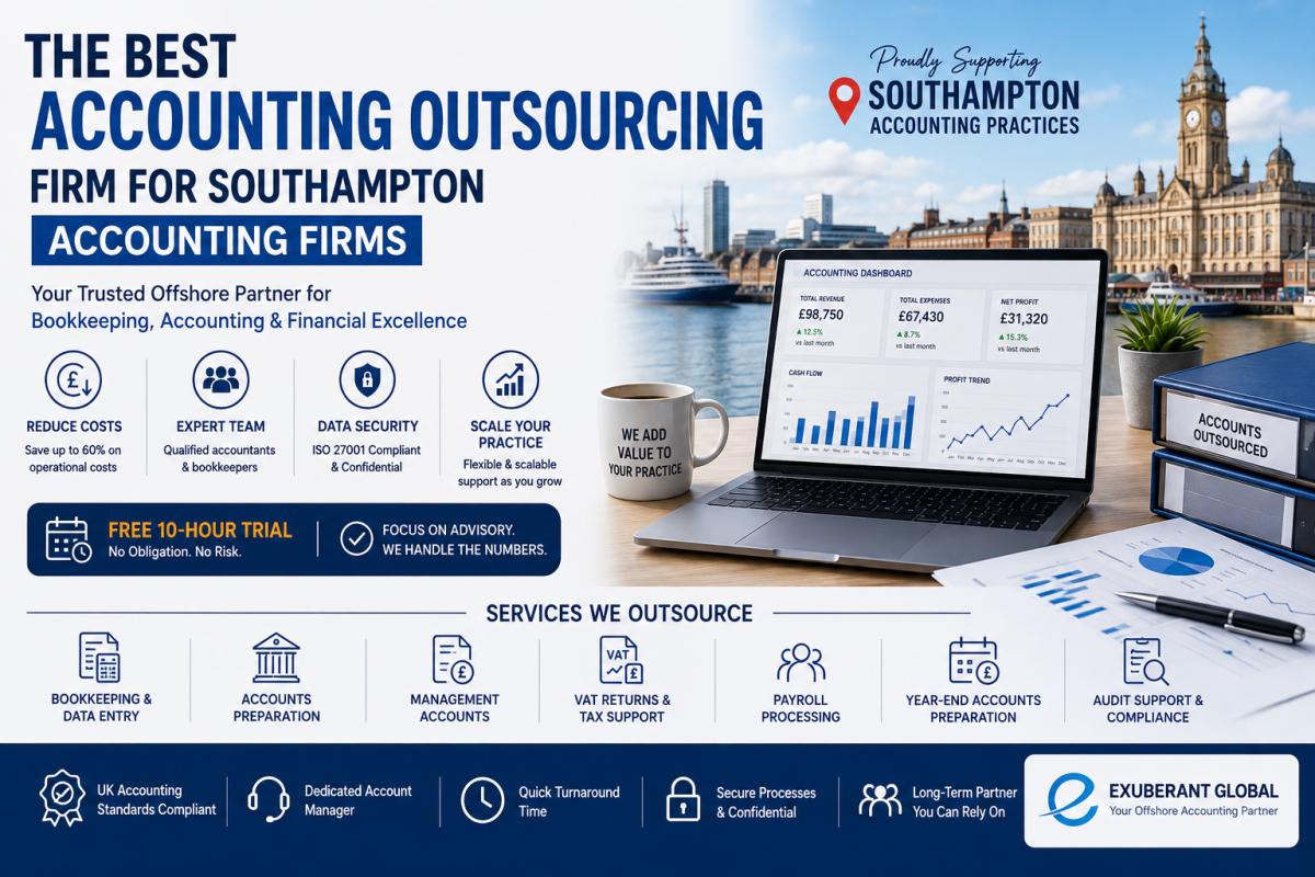 Best Accounting Outsourcing Firm for Southampton Accounting Practices