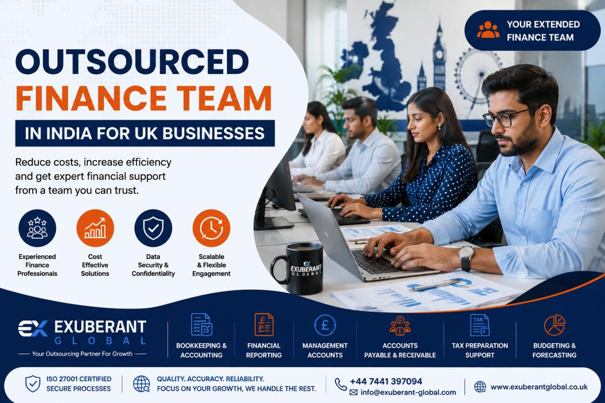 Outsourced Finance Team in India for UK Businesses